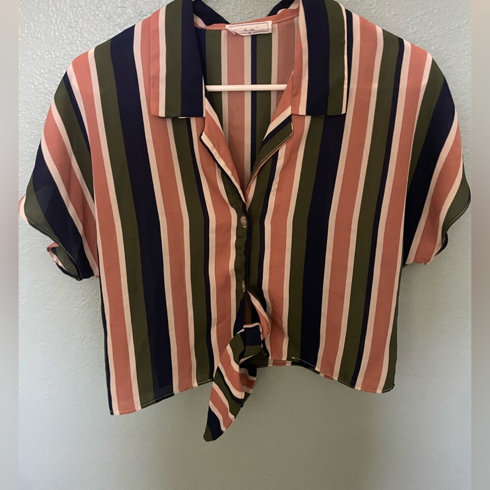 Sage the label button up blouse